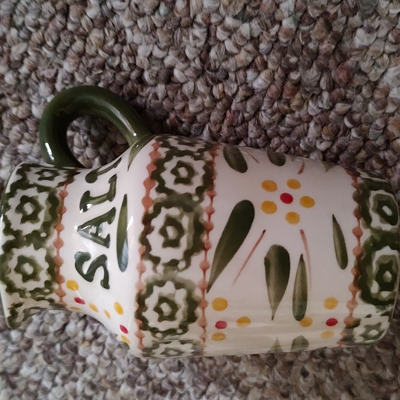 Temptations Ceramic Salt and Pepper. No flaws. - Picture 3 of 4